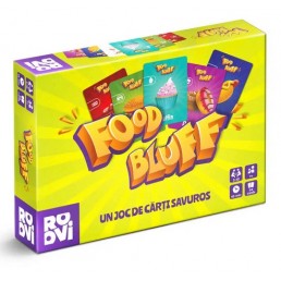 Food Bluff – Un joc de cărți savuros pentru timp de calitate cu familia sau cu prietenii  Food Bluff – Un joc de cărți savuros pentru timp de calitate cu familia sau cu prietenii